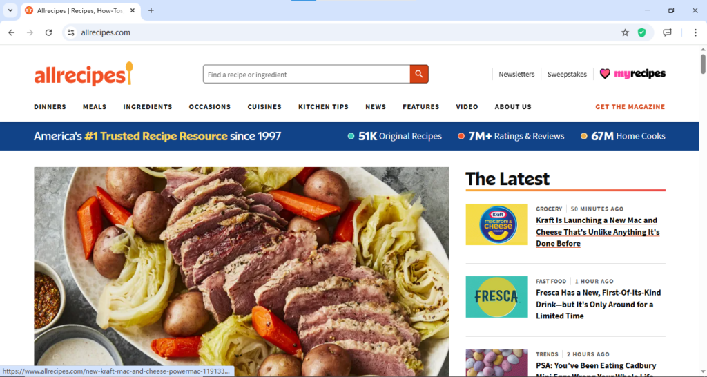 to show ads on allrecipes with ads blocking, to show  how to Block Ads on Recipe Sites