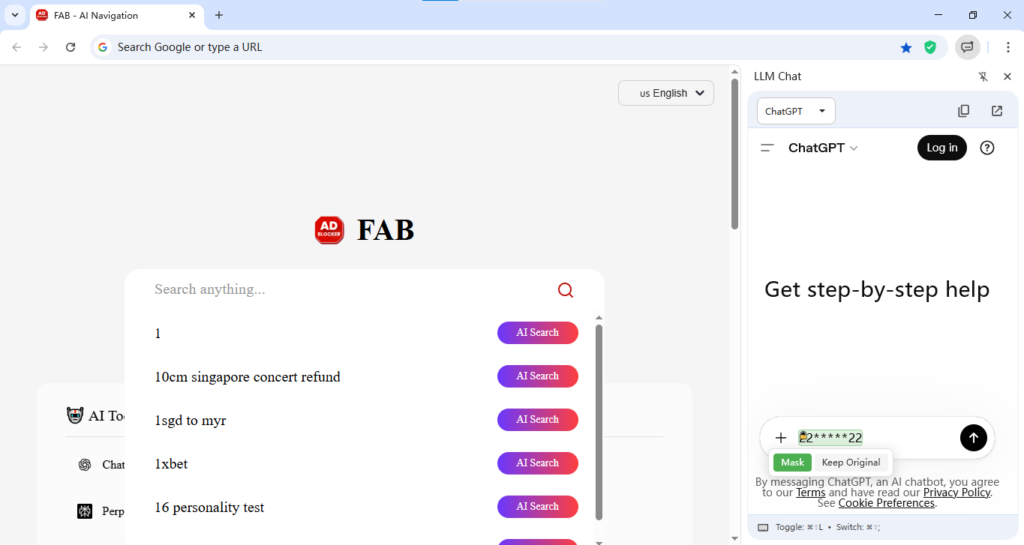 how to protect pii with free adblocker browser